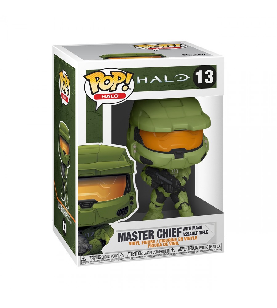 Halo Infinite: Pop! Master Chief with MA40 Rifle - Visiontoys
