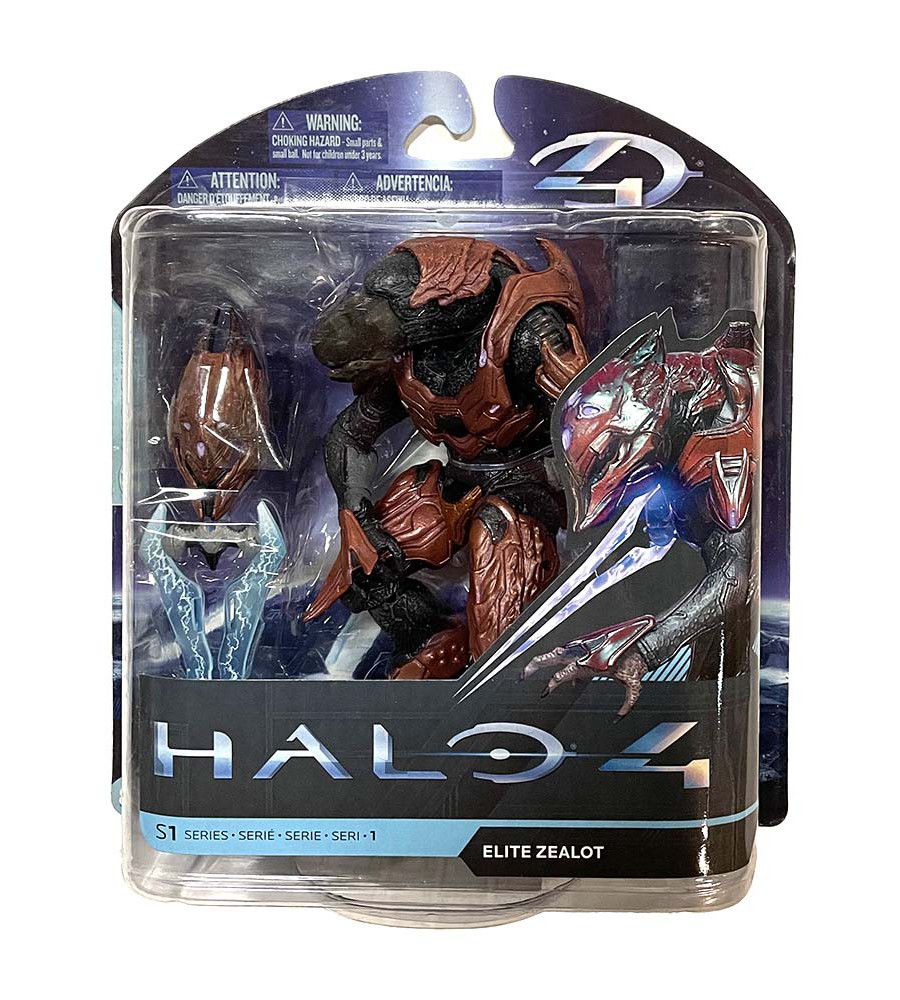Halo 4: Series 1: Elite Zealot Action Figure - Visiontoys