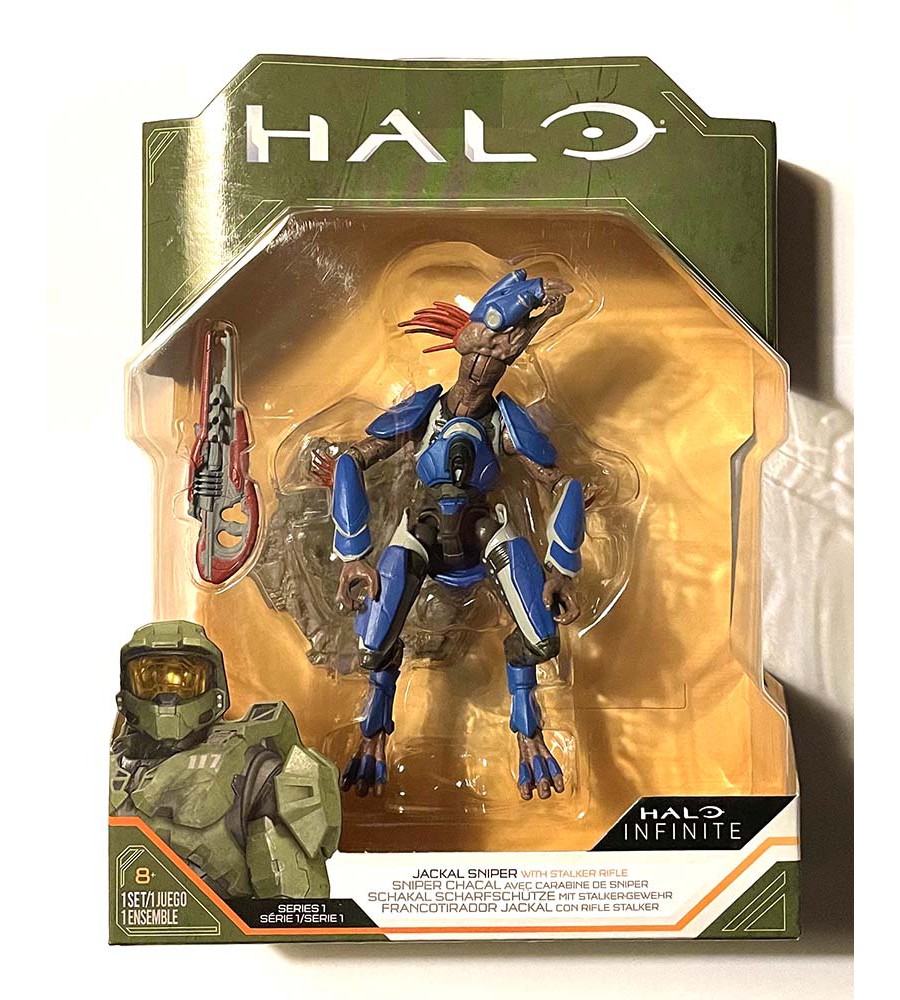 Halo Infinite Series 1: Jackal Sniper Action Figure - Visiontoys