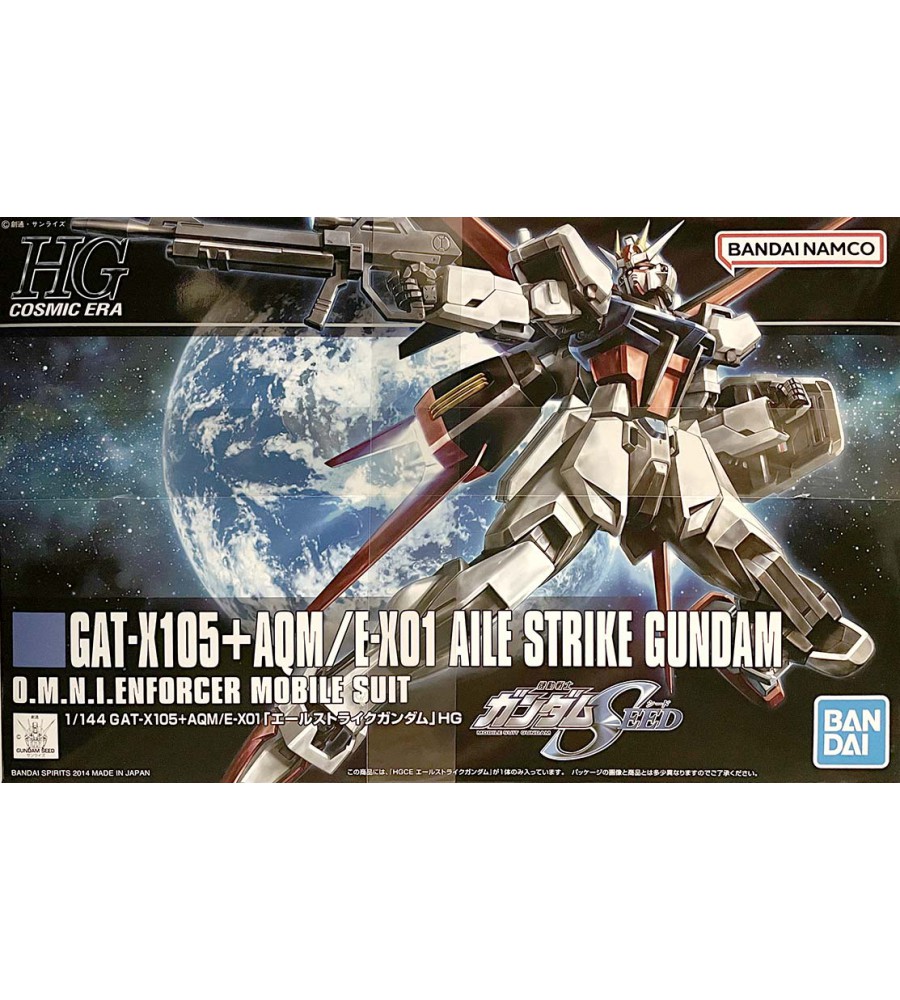 Gundam: 1/144 HG GAT-X105+AQM/E-X01 Aile Strike Gundam Model Kit ...