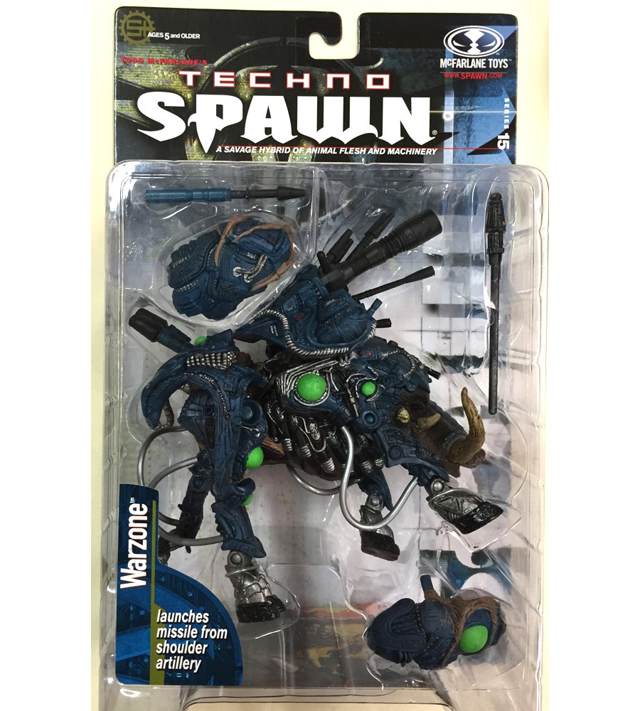 Spawn Series 15: Warzone Action Figure - Spawn Series 15 Warzone Action Figure