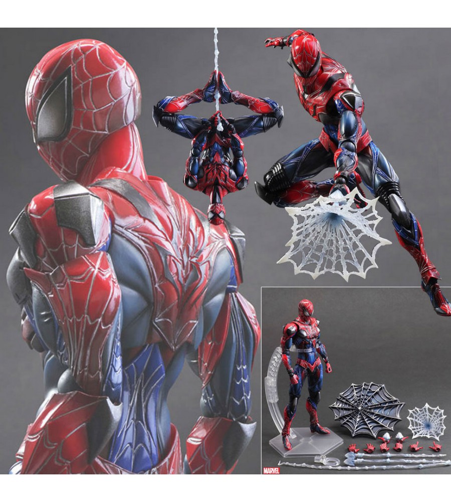 Vleien emulsie uitgebreid Spider-Man: Spiderman Play Arts Kai Action Figure - Visiontoys